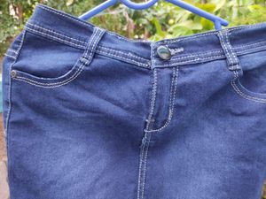 Classic Blue Denim Skirt