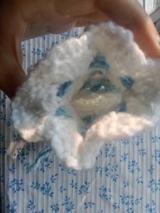 Handmade Crochet Drawstring Pouch