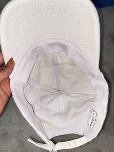 white cap sports gym caps 🧢