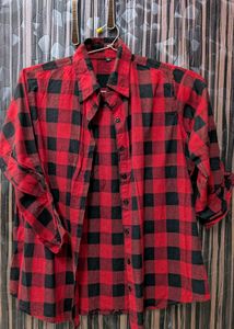 Red & Black Plaid Shirt