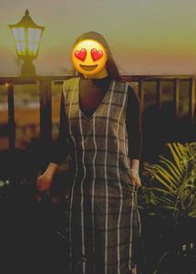 Black&amp; White Checks Winter Sweater Dress One Piece