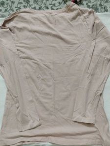 Soft Pink Long Sleeve Top