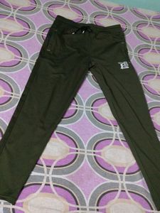 Men's Olive Green Sports Pants