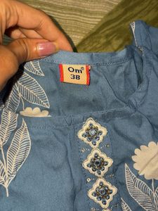 Sky Blue Kurta Set