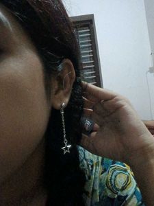 Star Chain Earrings