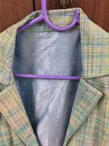 Multi colour long coat