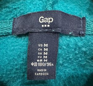 Men's GAP Blue Zip-Up Hoodie