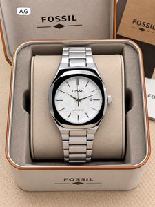 Fossil Black Stainless Steel Watch