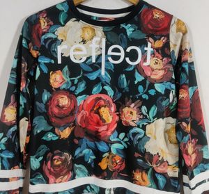 Black Printed Top (Women)