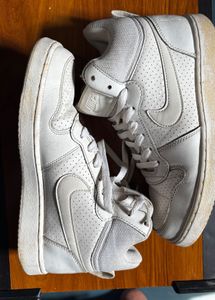 Nike White High-Top Sneakers