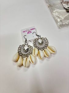 Oxidised Earrings set of 7 jhumkas
