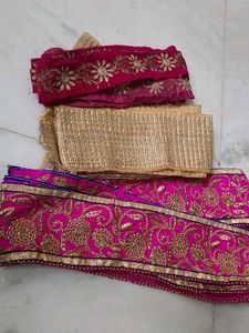 Embroidered 3 lace Set