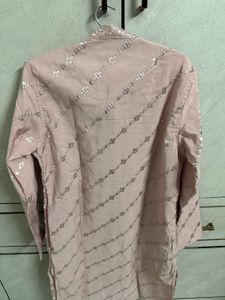 Dusty pink regal kurta pajama