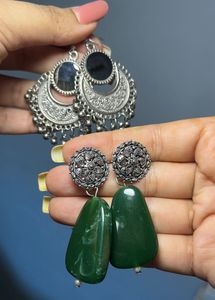 Boho Indian Ethnic Earrings Set