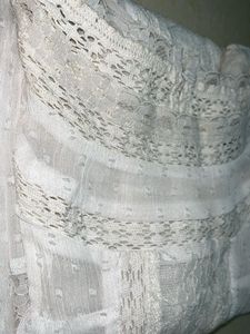 Lace Detail White Top