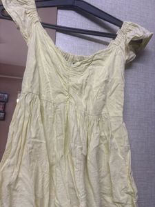 Off-Shoulder Ruffle Detail Dress