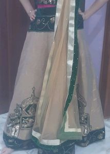 Green  Doli Lehenga