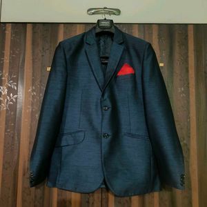 Formal Blazer with Pocket Square