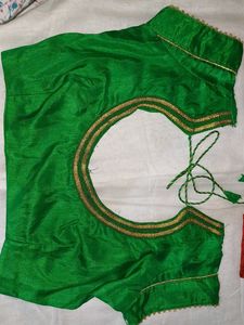 Red And Green Blouse Combo Offer