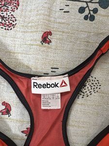 Reebok Orange Sports Bra