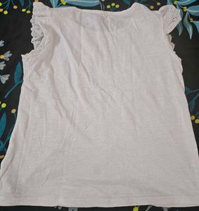 Awesome deal: Green frock &amp; white shirt
