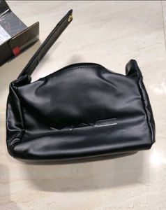 MAC Black Cosmetic Pouch