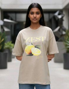 Graphic Print Oversized T-Shirt
