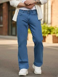 Classic Blue Wash Denim Jeans