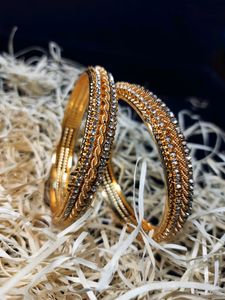 Beautiful and Stunning Gold Plated Bangles 👌