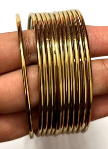 Traditional Golden Bangles