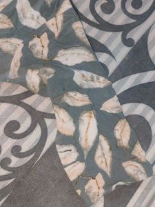 Stylish Leaf Print Kurta