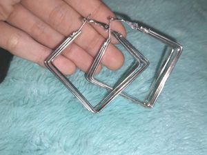 Square Hoop Earrings