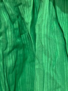 Max Green Flutter Sleeve Top