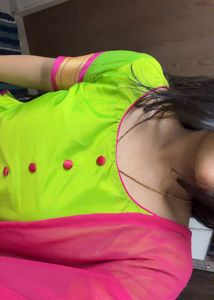 Vibrant Lime Green Kurta