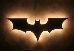DIY Batman Wall Light
