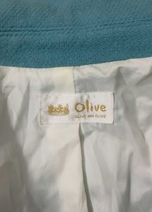 Vintage Style Blue Coat