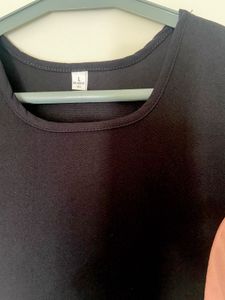 Chic Colorblock Short Sleeve Dress
