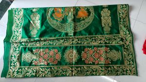 Beautiful Green Saree 🎀