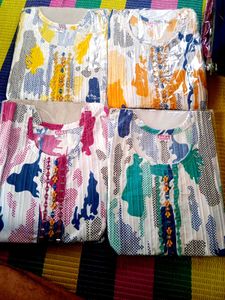 Embroidered Kurta Set