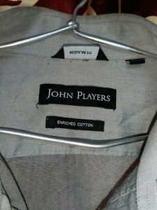 Men's Grey Long Sleeve Shirt