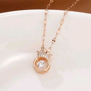 Crown Pendant Necklace