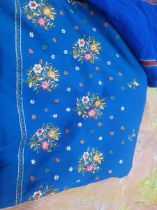 Embroidered Kurta Set with Dupatta