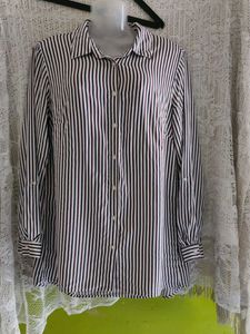Classic Striped Button-Down Shirt