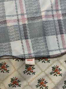 Tartan Print Long Sleeve Dress