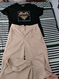 SHEIN Graphic Print T-Shirt nd pant