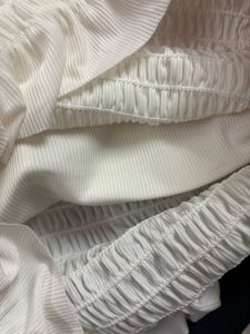 Smocked Ruffle Spaghetti Strap Crop Top