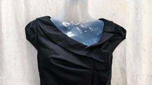 Elegant Black Cocktail Dress