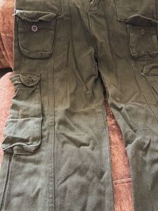 Olive Green Cargo Pants