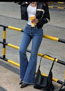 Flared Denim Jeans