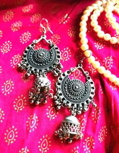 Combo Of Extremely Gorgeous 4 Oxidised Earrings